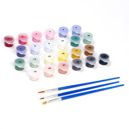 Картина по номерам на холсте с подрамником Девушка с кроликами, 40 50 см - Школа талантов фото 2