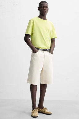 WASHED REGULAR FIT T-SHIRT - Zara фото 6