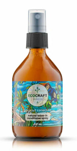 Натуральный несмываемый спрей-кондиционер для волос "Coconut collection" Кокосовая коллекция