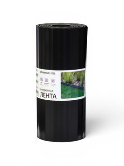 Лента бордюрная, 30 см×9 м, толщина 0.6 мм, пластиковая, чёрная, Greengo