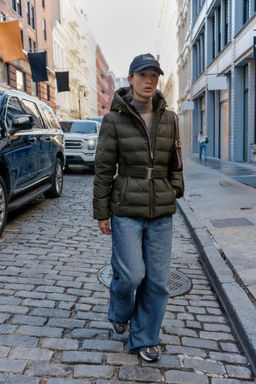 WATER-REPELLENT WINDPROOF FITTED SHORT ANORAK