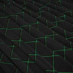 Плед светящийся в темноте Этель Ромбы цв.серый 180*200 см,100% п/э, 220 гр/м2  фото 3