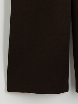 Beli Lastikli Geni? Pa?a Kad?n Triko Pantolon