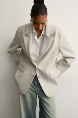 Пальто-жакет укороченное