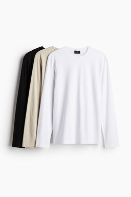 Pack de 3 camisetas de punto Slim Fit