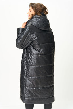 Пальто Anastasia Mak 3011 черный фото 5