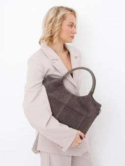 Сумка 7778VG gray Vitelli Grassi