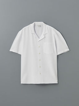 K?sa Kollu Dokulu Erkek ?ocuk G?mlek