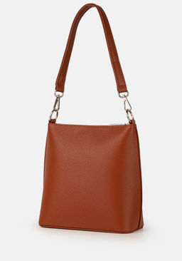 Сумка Модель №1284 | кожзам | гладкий | рыжий | Р831-51 | 33127 - L-craft фото 2