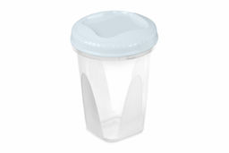 Цена за 2 шт. Банка с завинчивающейся крышкой "Тондо" 0,9л светло-голубая С286СГЛ