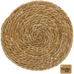 Цена за 2 шт. Салфетка на стол "Nature" 25см плетеная