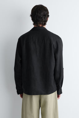 CAMISA DE LINO SIN BOTONES - H&m фото 6