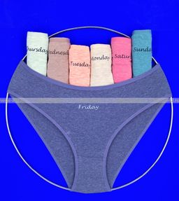 Цена за 7 шт. Трусы женские Турция большие размеры Неделька - 7 шт. арт. 713110 (724110, 713108, 724108) XL (46-48) - For you фото 10