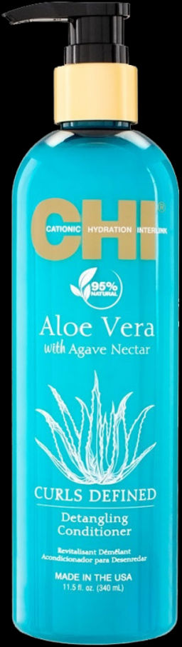 Chi aloe vera кондиционер для облегчения расчесывания  фото 2