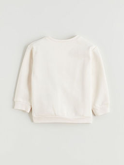 Bisiklet Yaka K?z ?ocuk Sweatshirt