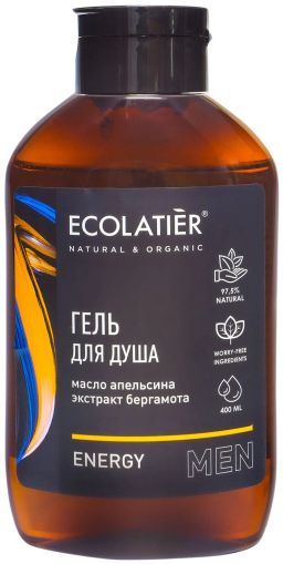 Ecolatier MAN ДЛЯ МУЖЧИН Гель д/душа Energy 400мл