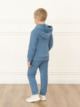 Костюм детский флисовый джинс 7043г(ш) (128, 64)