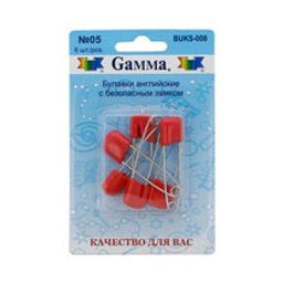 БУЛАВКИ BUKS-006 АНГЛИЙСКИЕ С БЕЗОПАСНЫМ ЗАМКОМ GAMMA