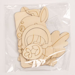 Цена за 2 шт. Заготовки для творчества. Роспись по дереву Зайчик