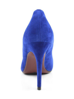 06-A88A-631M BLUE Туфли женские (натуральная замша)