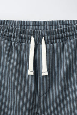 PANTAL?N BAGGY RAYAS / Azul medio - Zara фото 3