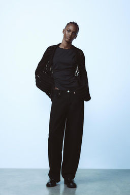 TRF BALLOON MID-RISE JEANS - Zara фото 10