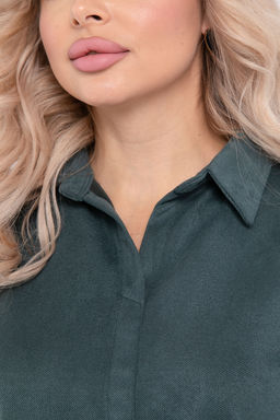 Туника Мона Лиза (темно-зеленая) Б7983 - Lt collection фото 3