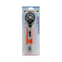 Gamma DKP-045 Нож раскройный пластик металл d 45 мм в блистере