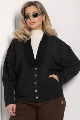 Жакет Любимый образ (серый) Б12683-13 - Lt collection фото 5