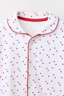 AGES 6-14 / HEART PRINT PYJAMAS - Zara фото 6