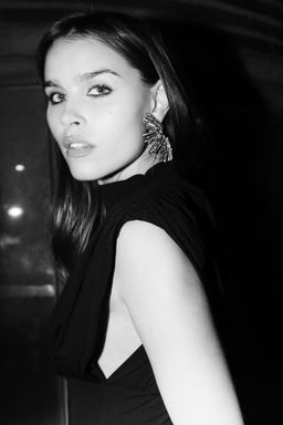 SHORT DRESS WITH SHOULDER PADS - Zara фото 11