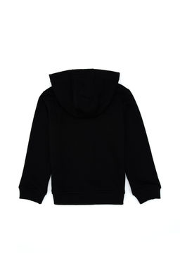 K_z _ocuk Siyah Kap__onlu Fermuarl_ Basic Sweatshirt Sepette S_rpriz _ndirim - U.s. polo assn фото 9