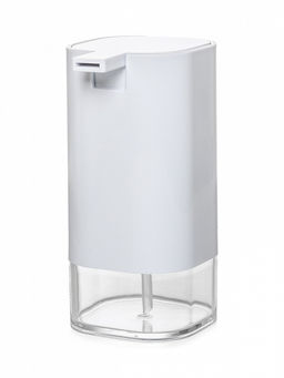 Диспенсер для жидкого мыла 9,9х7,7х16 белый ABS пластик, акриловый пластик