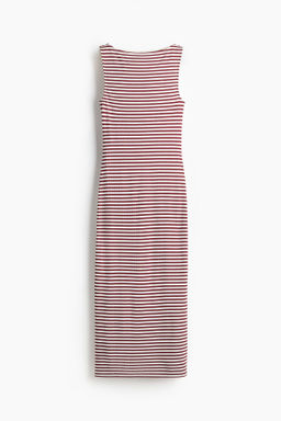 Vestido midi en punto de canal?
