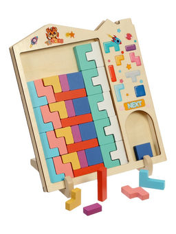 Развивающая головоломка «Тетрис», деревянный