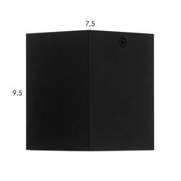 Светильник «Кубик»LED 4000К 10 Вт DIM220 черный 7.5×7.5×9.5 см