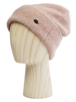 Шапка жен. анг+нейл LB-BR55039 dirty pink
