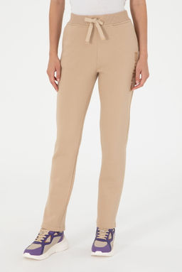 Женские спортивные штаны песочного цвета - U.s. polo assn фото 2