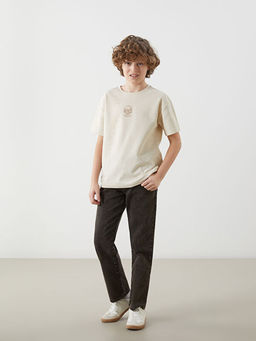 Bisiklet Yaka Erkek ?ocuk Ti??rt