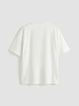 Bask?l? K?z ?ocuk Ti??rt ve Pantolon