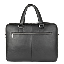 Мужская кожаная сумка деловая - Barcelo biagi фото 2