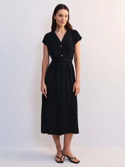 Платье миди с треугольным вырезом ZR2605012921-50 / Zarina