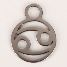 Мягкая игрушка  Зодиак Создай своё украшение. Рак, с кулоном