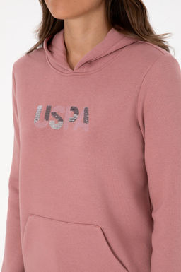 Kad_n G_l Kurusu Kap__onlu Basic Sweatshirt - U.s. polo assn фото 7