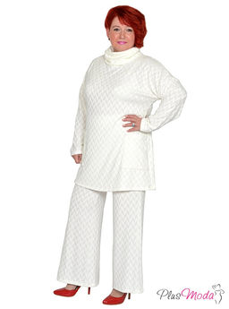 Свитер Модель №1649 размеры 44-84 - Plusmoda фото 5