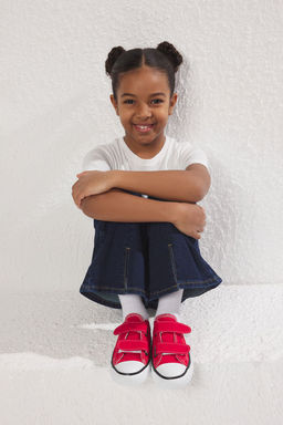 Trendyol Shoes K?rm?z? Cift C?rtl? Kaucuk Taban Cocuk Unisex Kids Spor Ayakkab? TAKSS25SN00022 - Trendyolmilla фото 3