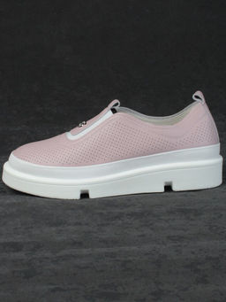 03-PDL253-5 VIOLET Полуботинки женские (натуральная кожа)