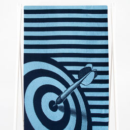 6с102.411ж1 Цель(т.синий2) Полотенце махровое 67х150см