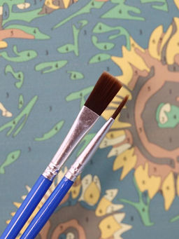 Картина по номерам на подрамнике Draw Me! Bright sunflowers, (20*20 см)