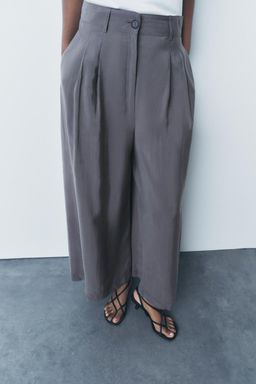 ZW COLLECTION DARTED TROUSERS - Zara фото 14